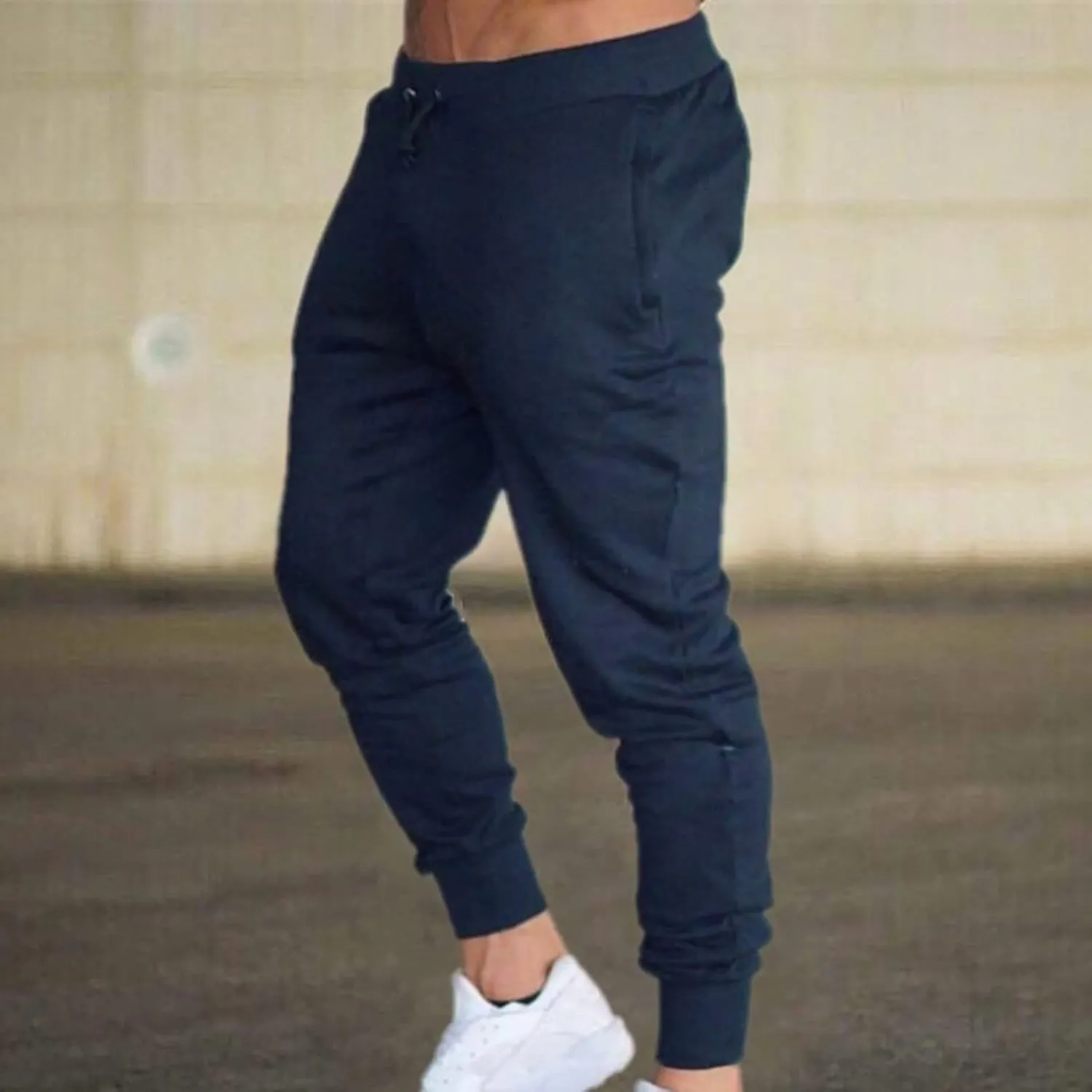 sdbrld Sweatpants For Men Mens Joggers Pants Athletic Drawstring Pocket Cargo Pants Trendy Hiking Outdoor Track Sweatpants