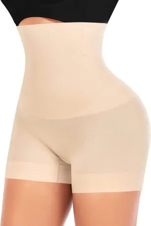Seamless Shaping Boyshorts Panties for Women Slip Shorts Under Dress Shapewear Shorts Tummy Control Underwear