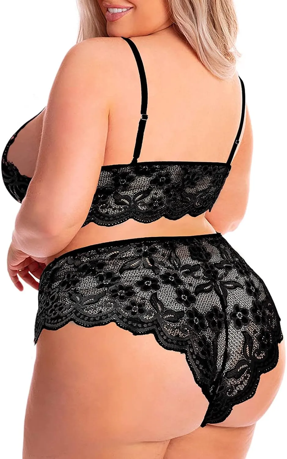 Sexy Fashion Lace Lingerie Underwear Sleepwear Steel Ring Pajamas Garter Lace Skirt Set