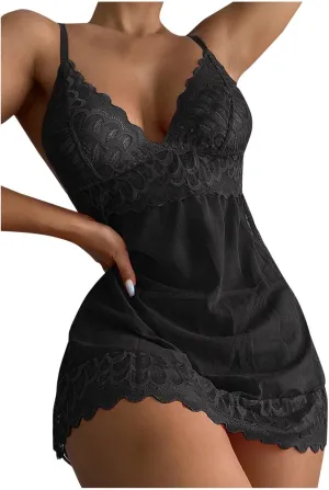 Sexy Fashion Lacelace Lingerie Underwear Sleepwear Steel Ring Pajamas Garter Lace High Waist Panties Set