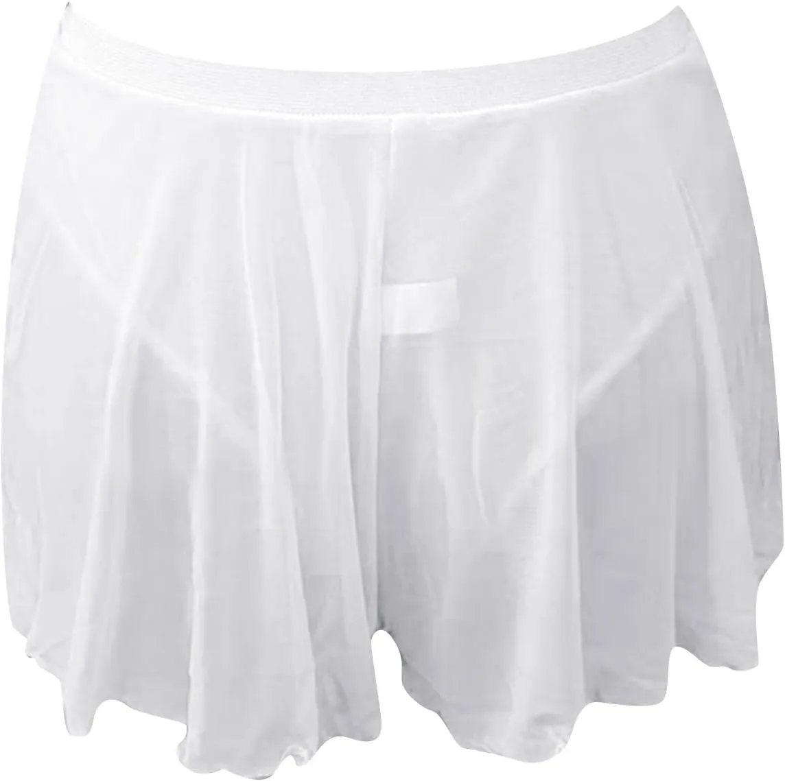 Sexy Mini Pleated Skirts for Women High Waist Flowy Ruffled Pole Dance Skirts Hot Pants Club Lingerie Skirts Underwear