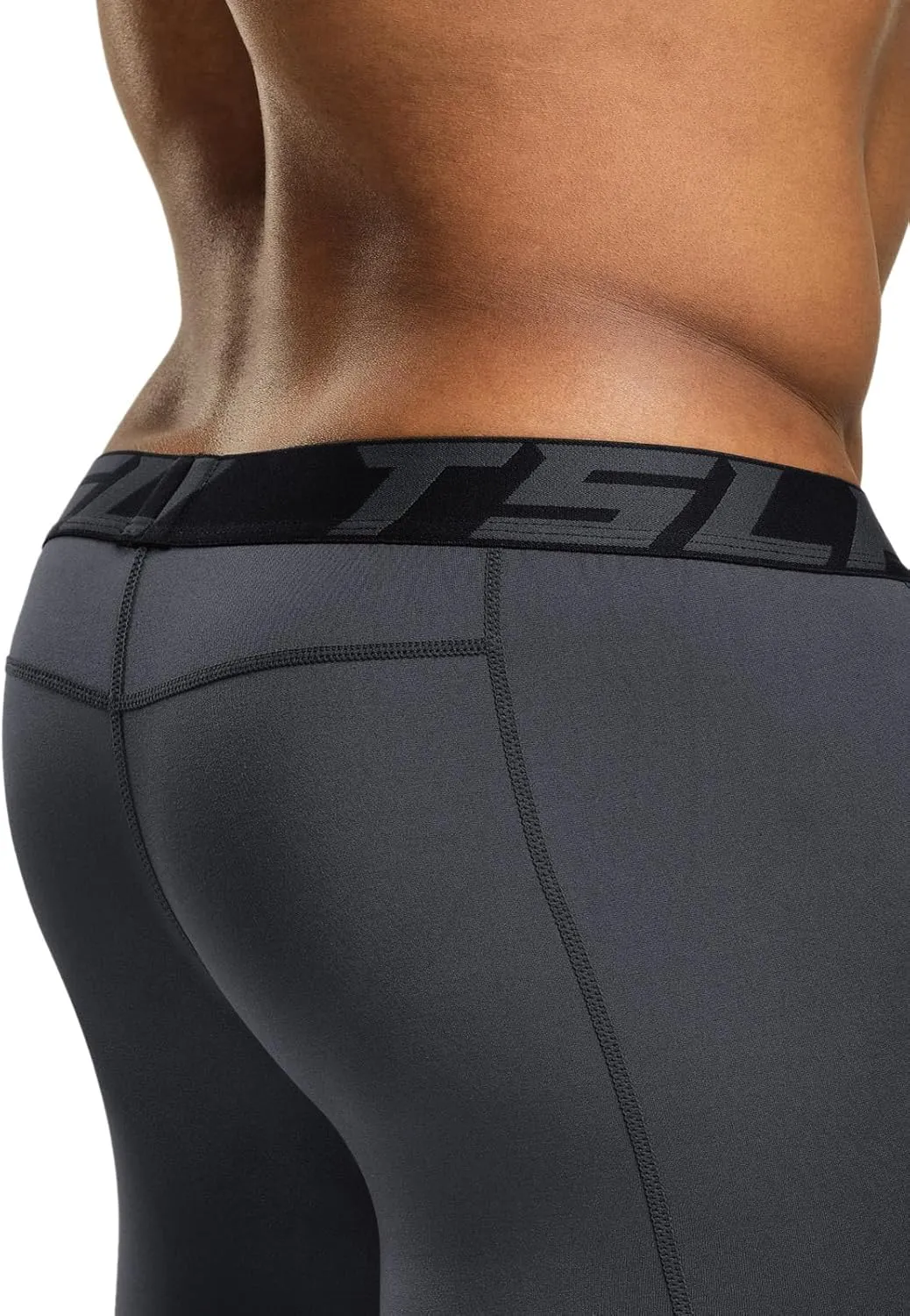 TSLA Men's Thermal Compression Pants, Athletic Sports Leggings & Running Tights, Wintergear Base Layer Bottoms