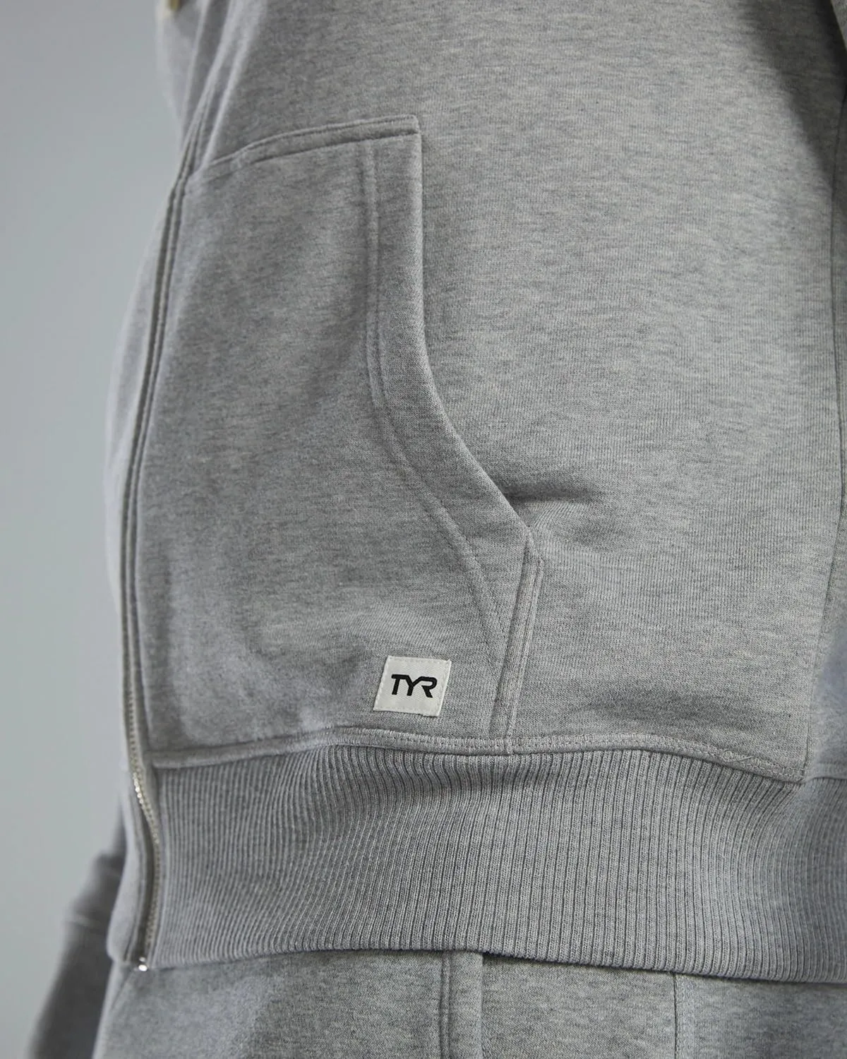TYR Ultrasoft Heavyweight Terry Full Zip Hoodie