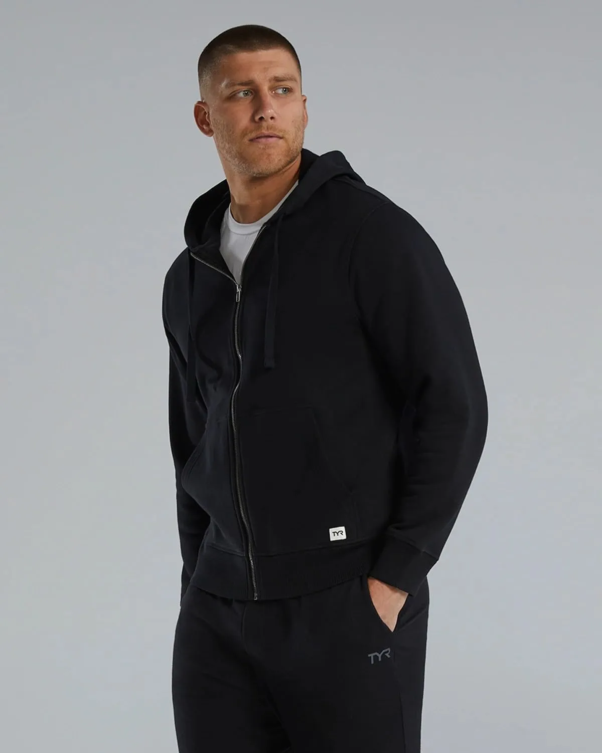 TYR Ultrasoft Heavyweight Terry Full Zip Hoodie