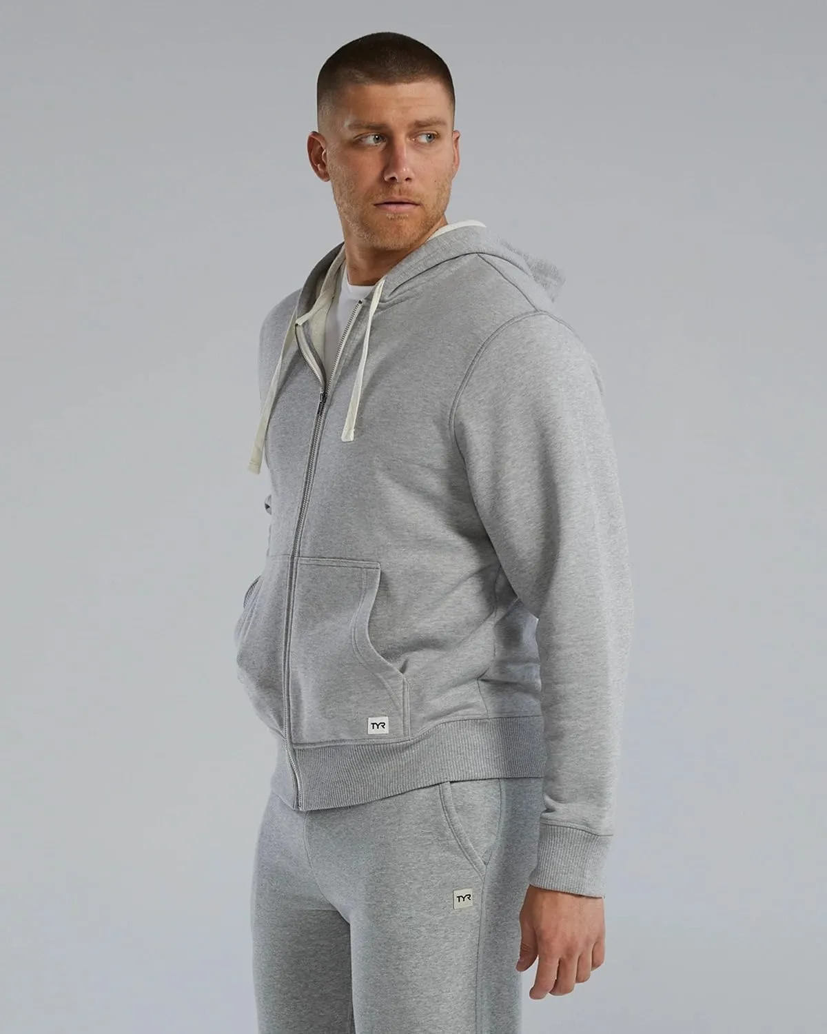 TYR Ultrasoft Heavyweight Terry Full Zip Hoodie