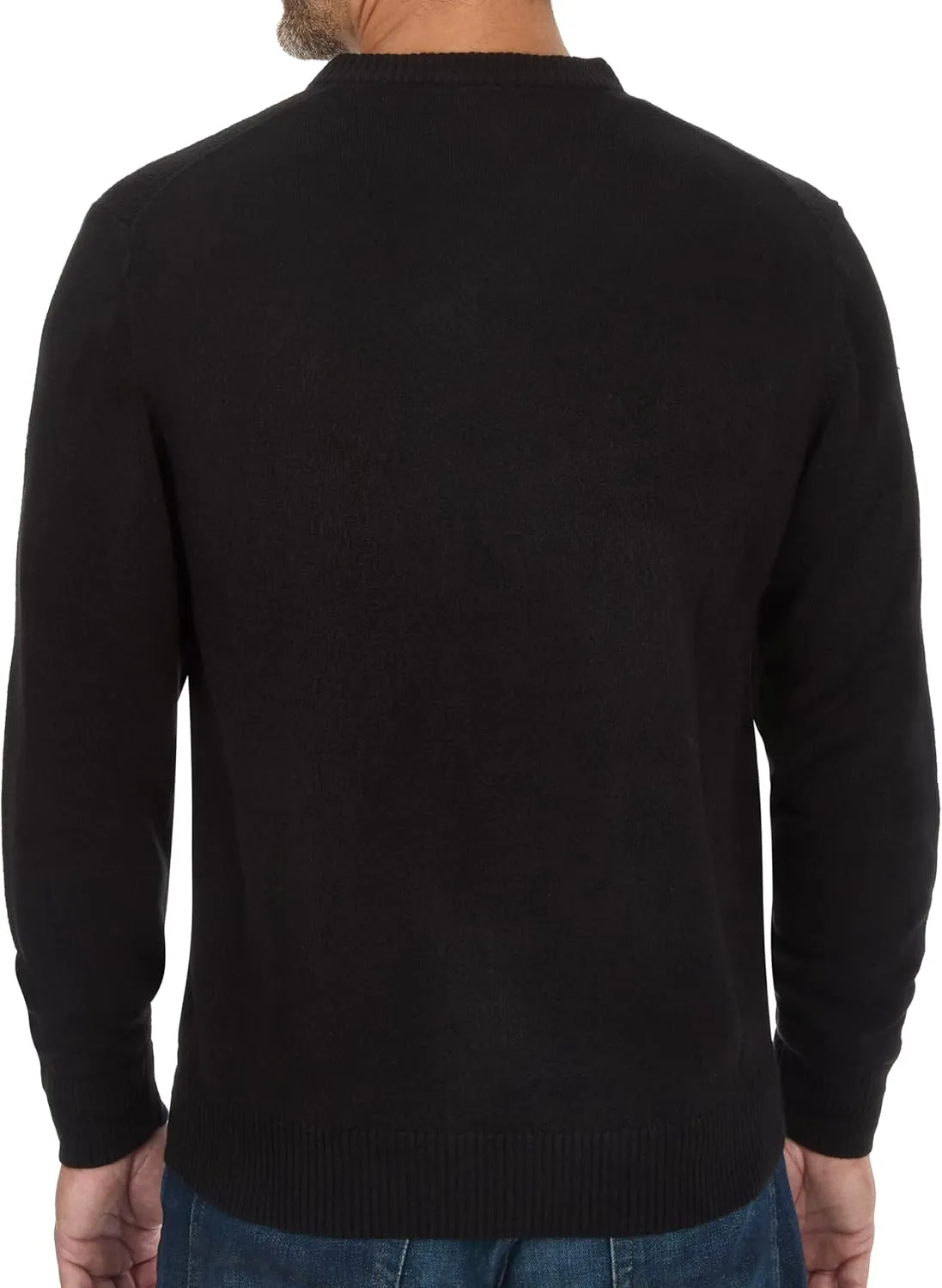U.S. POLO ASSN. Men's V-Neck Ultrasoft Trim Fit Acrylic Sweater - Casual Lightweight Under or Over Layer
