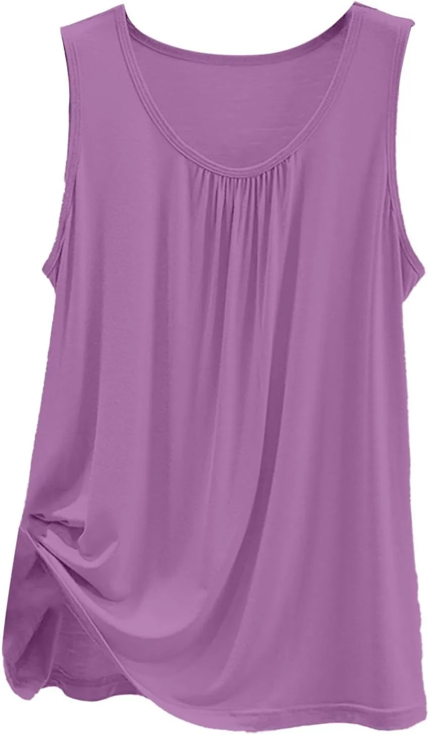 Women's Cool Loose Fit Camisoles Top Casual Sleeveless Beach Tank Top Quick-Dry Soft Elegant Going Out Blouses