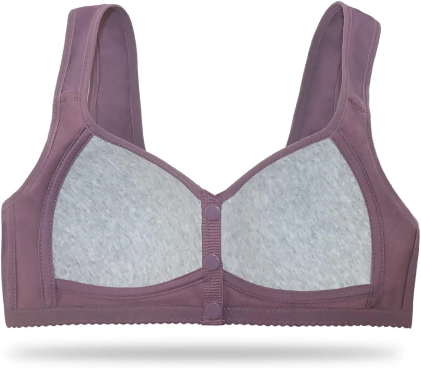 Women's Wireless Full-Coverage Bra Everyday Comfort Padded Medium Support Sleep Bras Bralette