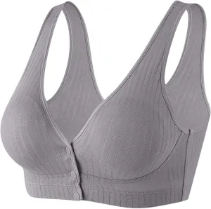 Women's Wireless Full-Coverage Bra Everyday Comfort Padded Medium Support Sleep Bras Bralette
