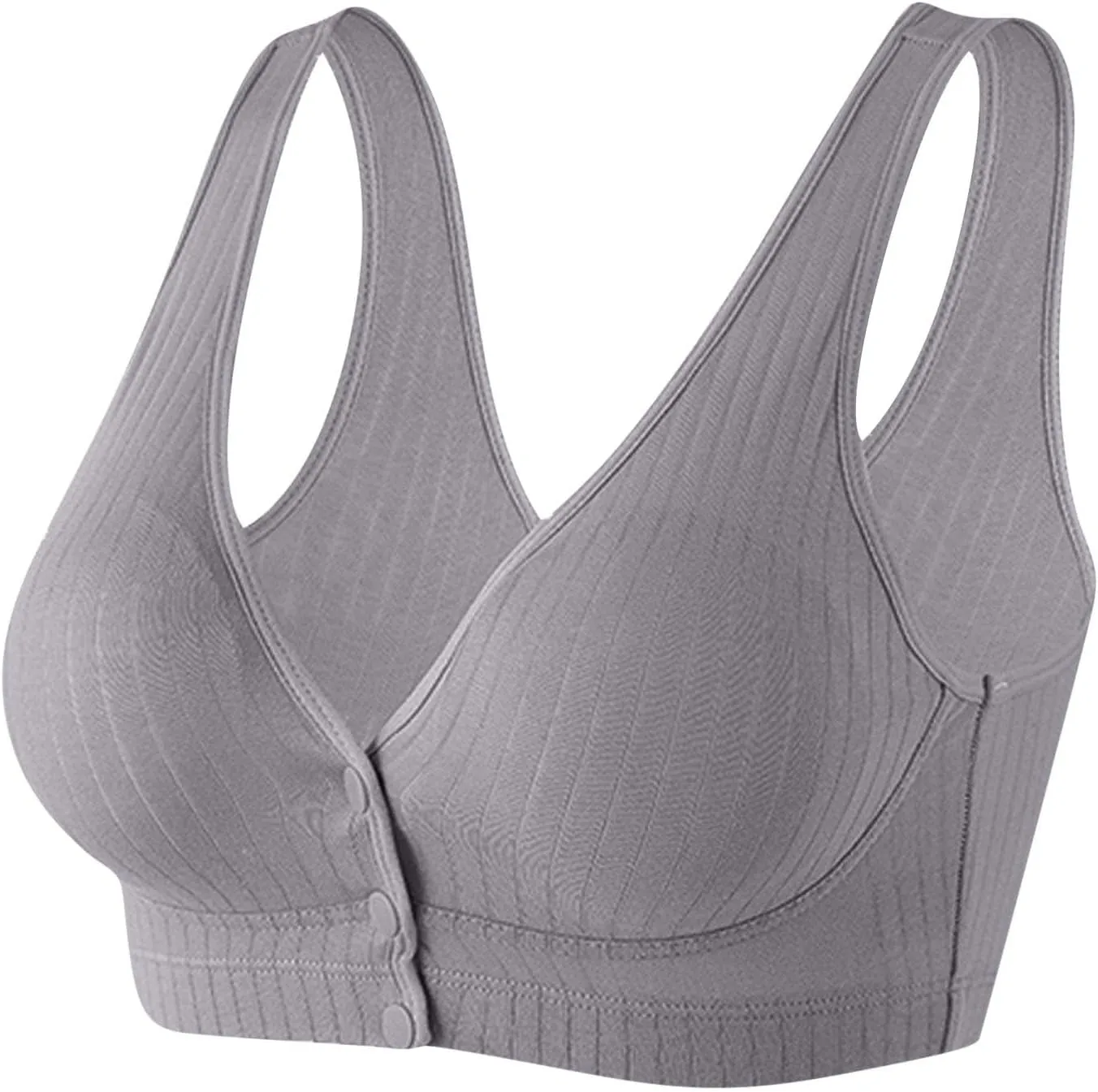 Women's Wireless Full-Coverage Bra Everyday Comfort Padded Medium Support Sleep Bras Bralette